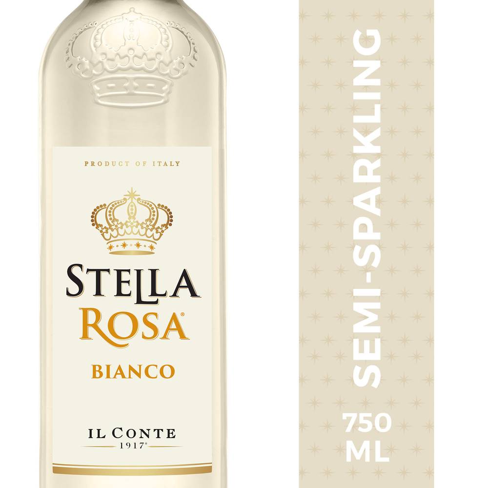 Stella Rosa Italian Semi-Sweet Stella Bianco Wine (750 ml)