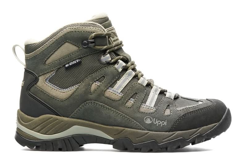 Lippi Zapatilla Outdoor Cuero Puelo Cs Hi Mujer verde 37