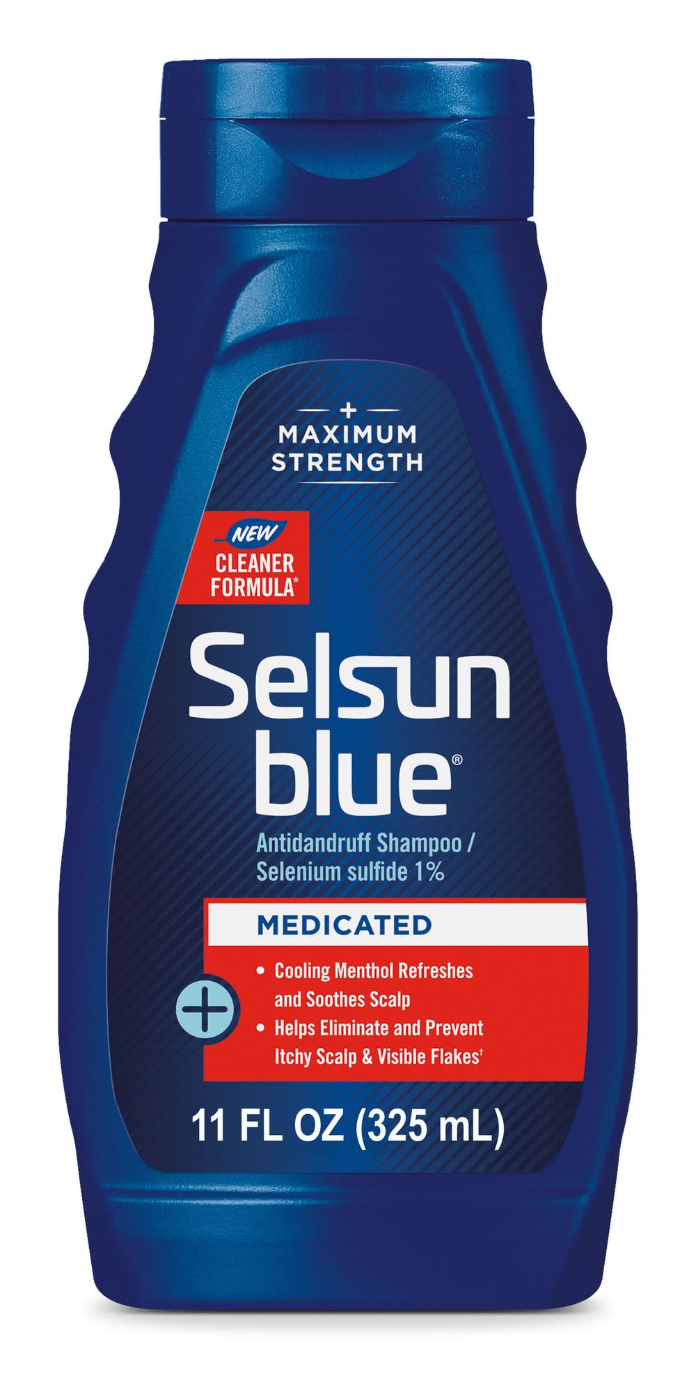Selsun Blue Medicated Maximum Strength Antidandruff Shampoo (11 fl oz)