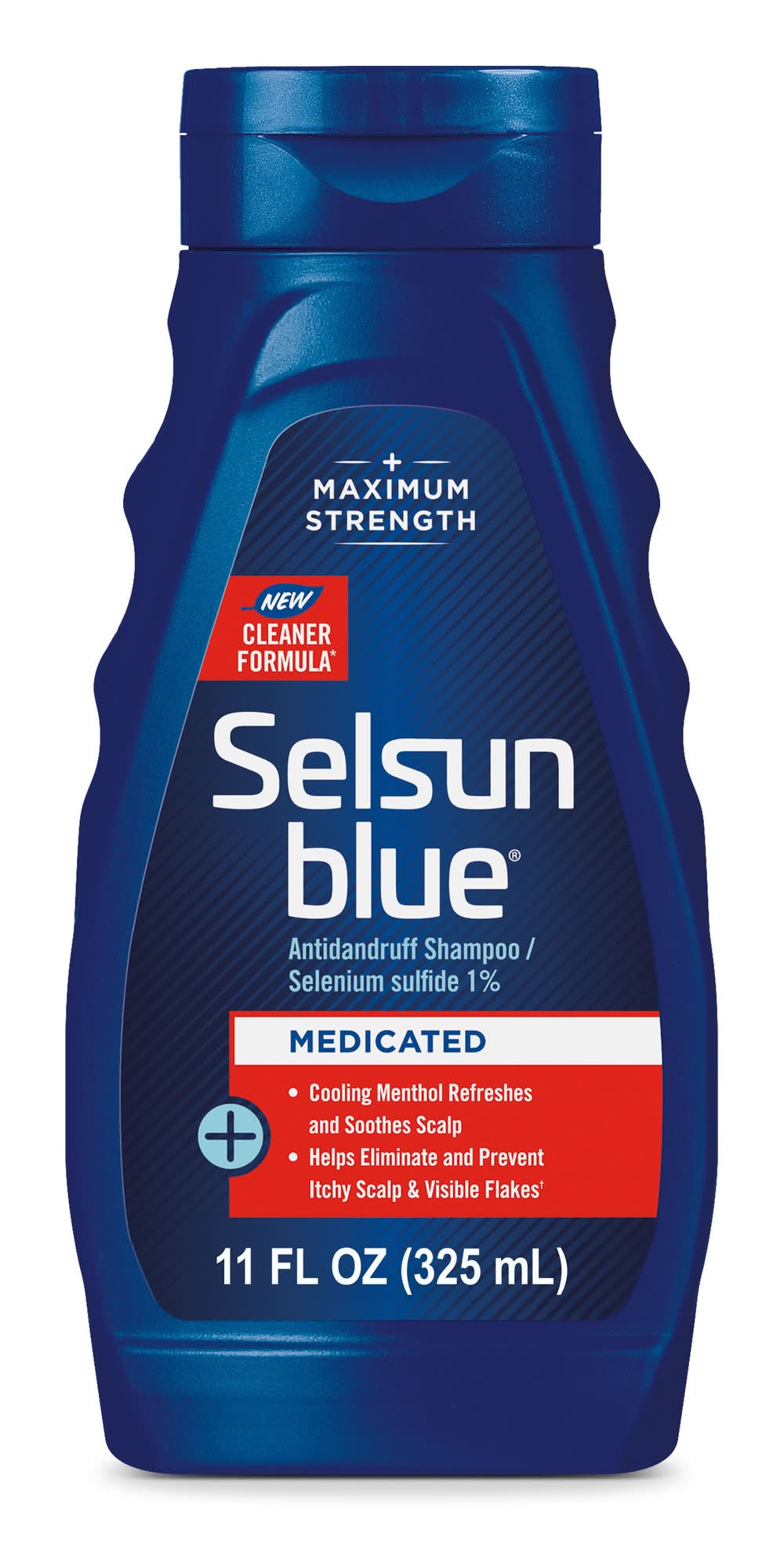 Selsun Blue Medicated Maximum Strength Antidandruff Shampoo (11 fl oz)