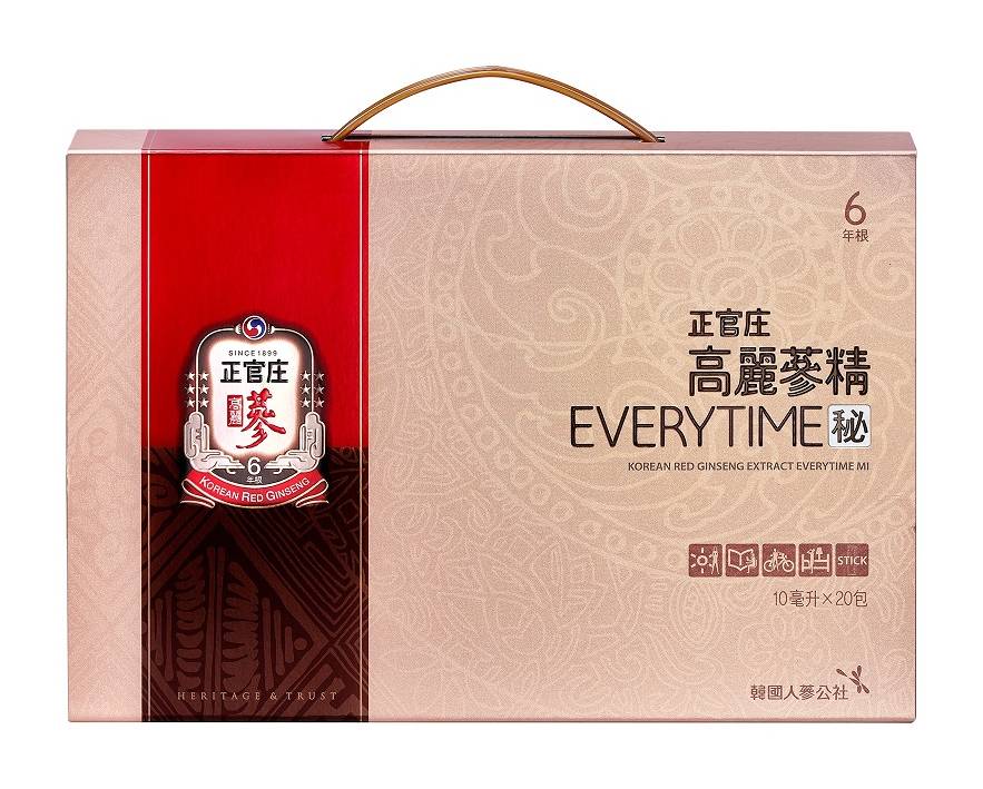 正官庄高麗蔘精Everytime秘10mlx20 <10ml毫升 x 20 x 1BOX盒>