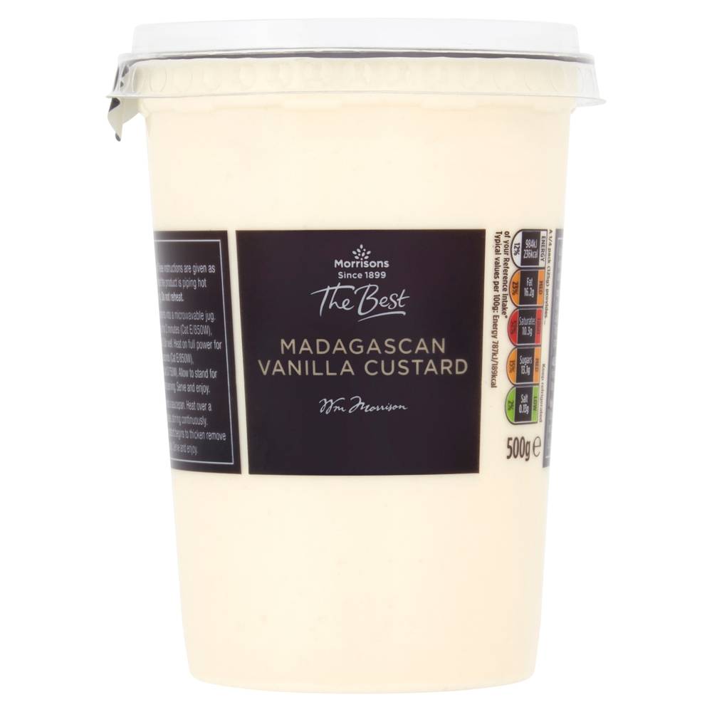 Morrisons The Best Madagascan Vanilla Custard (500g)