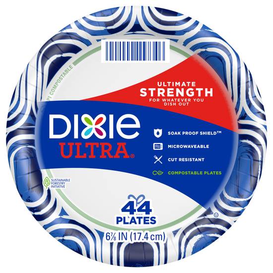 Dixie Ultra Plates (44 ct)