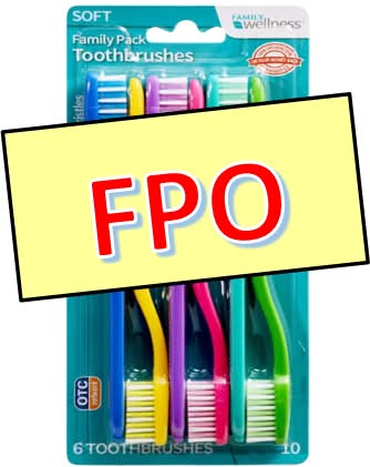 Family Wellness Family pack Soft Toothbrushes (6 ct)