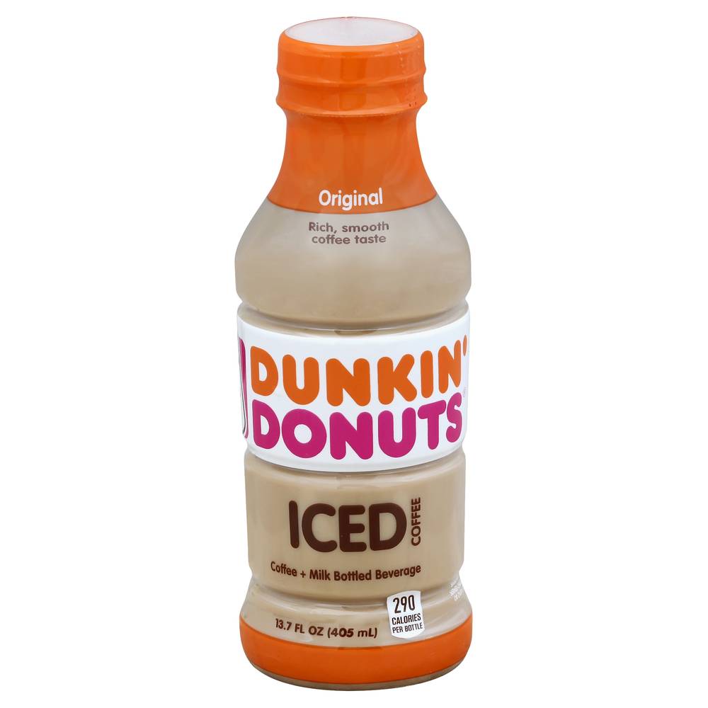 Dunkin' Rich + Smooth Original Iced Coffee (13.7 fl oz)