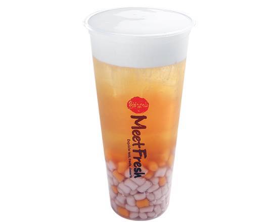 Cold Fluffy Mini Q Winter Melon Tea