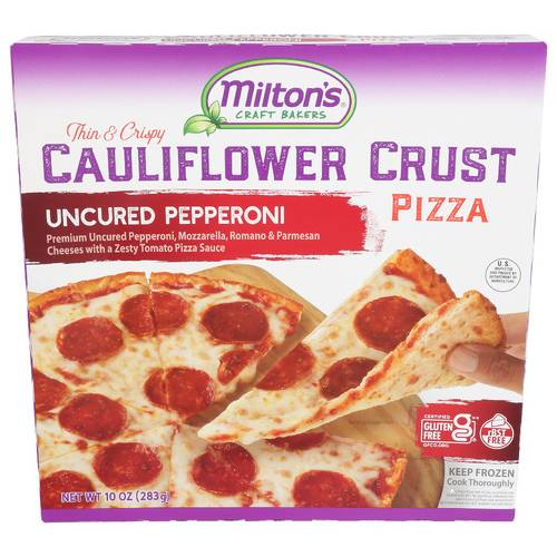 Milton's Uncured Pepperoni Cauliflower Crust Pizza