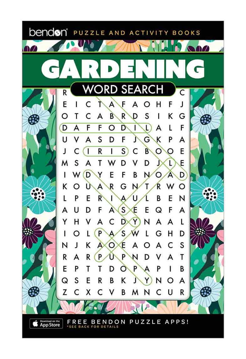 Bendon Gardening Puzzle And Activity Book