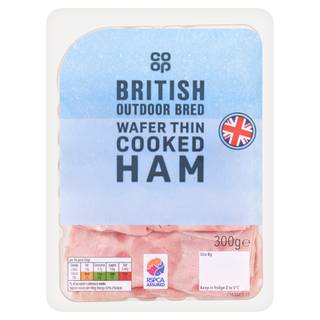 Co-Op British Outdoor Bred Wafer Thin Cooked Ham