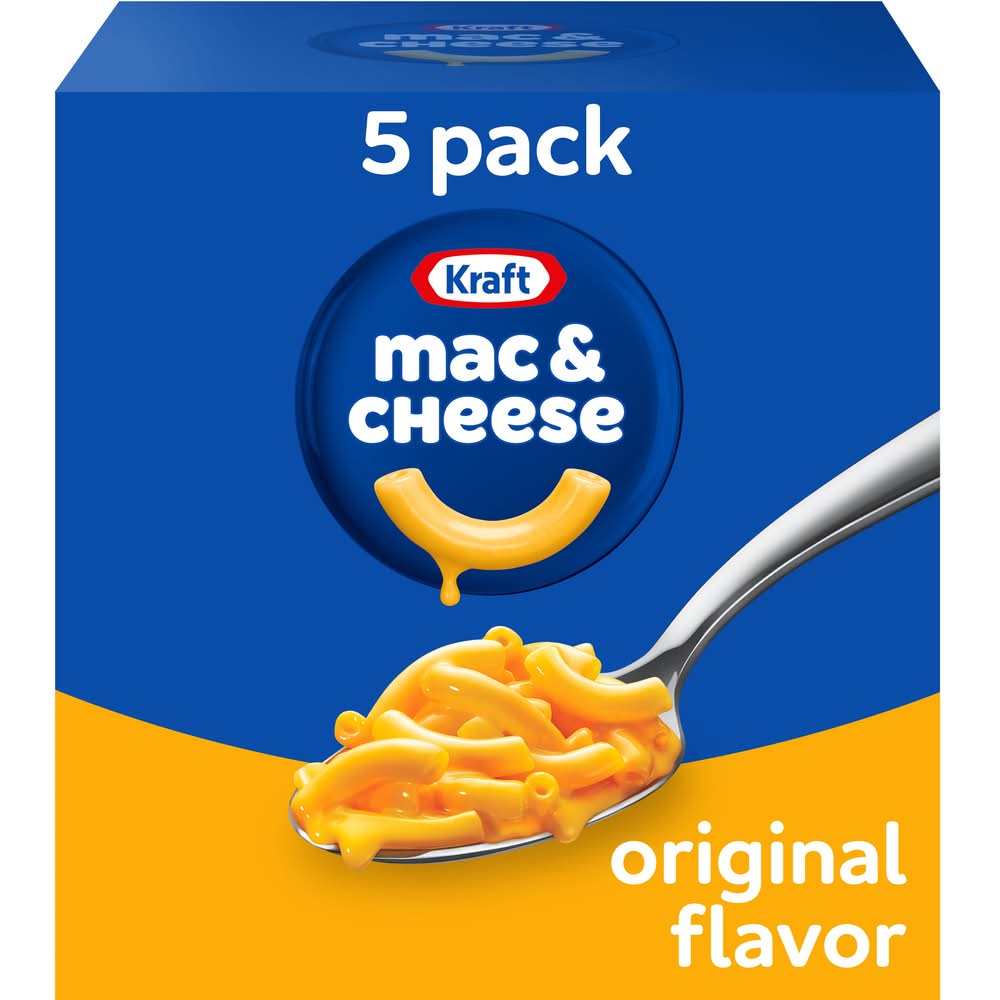 Kraft Original Macaroni & Cheese Dinner (2.26 lbs, 5 ct)