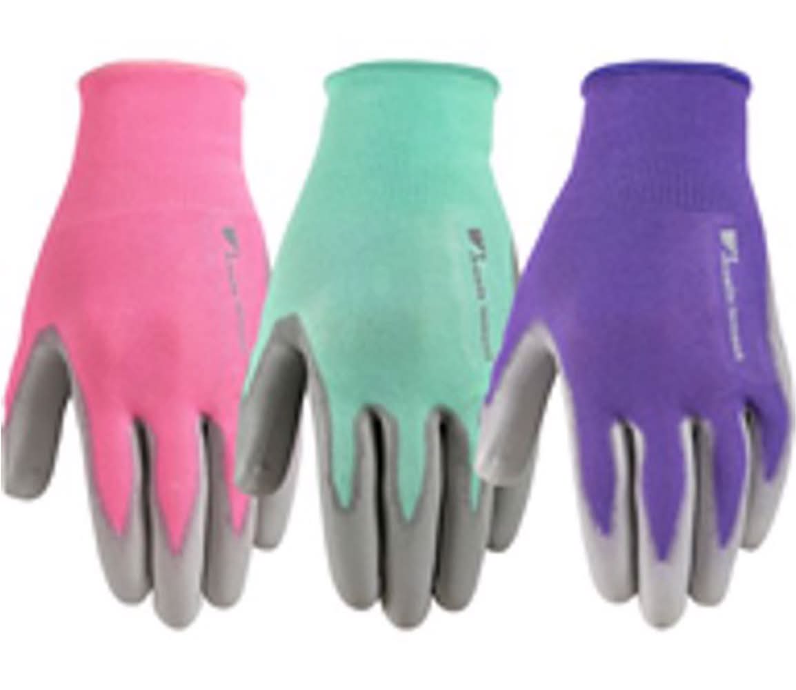 Wells Lamont Women'S Outdoor Palm Gloves Assorted M 3 Pair