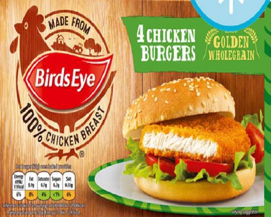 Birds Eye 4 Chicken Burgers (200 g)