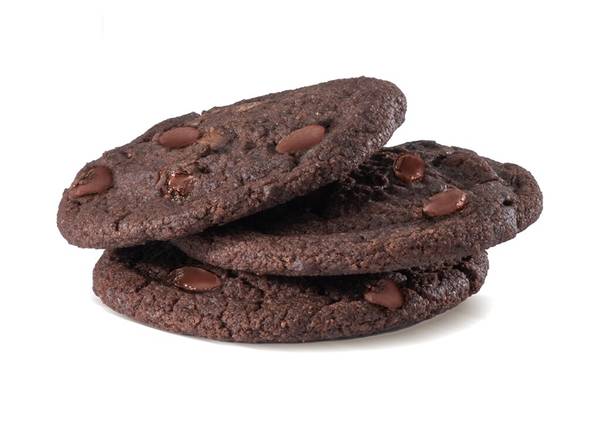 3x Double Chocolate Cookies - (Ve)