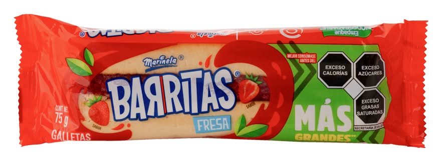 Marinela · Barritas de fresa (75 g)