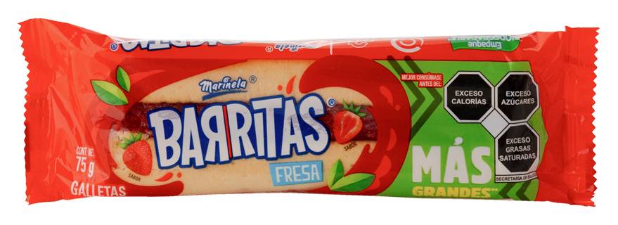Marinela · Barritas de fresa (75 g)