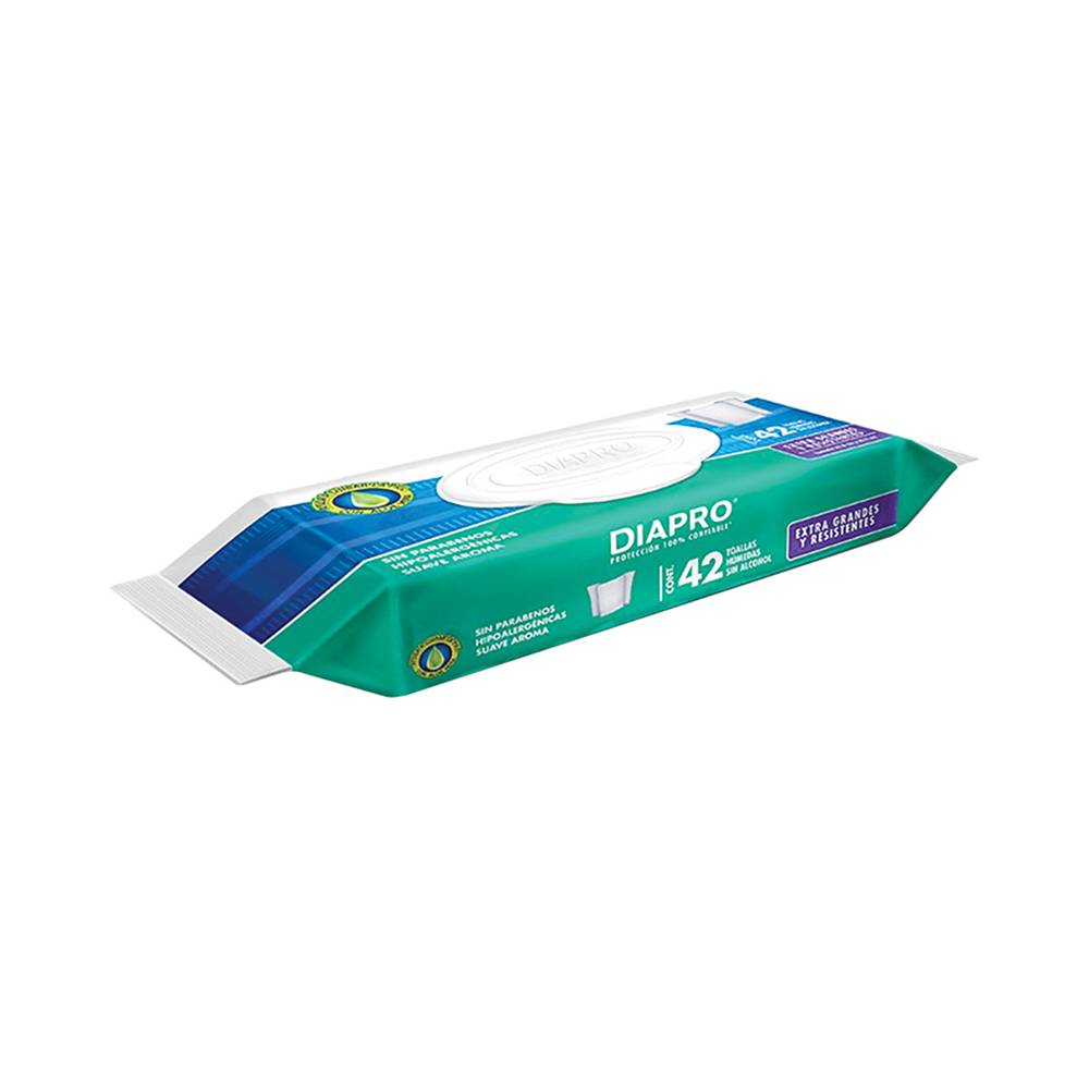 Diapro toallitas húmedas (paquete 42 piezas)