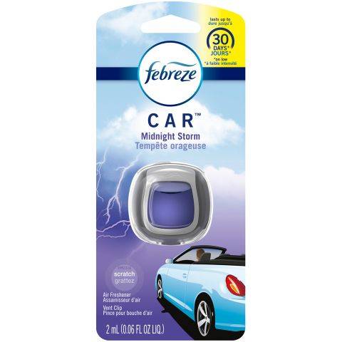 Febreze Car Freshener Clip Midnight Storm