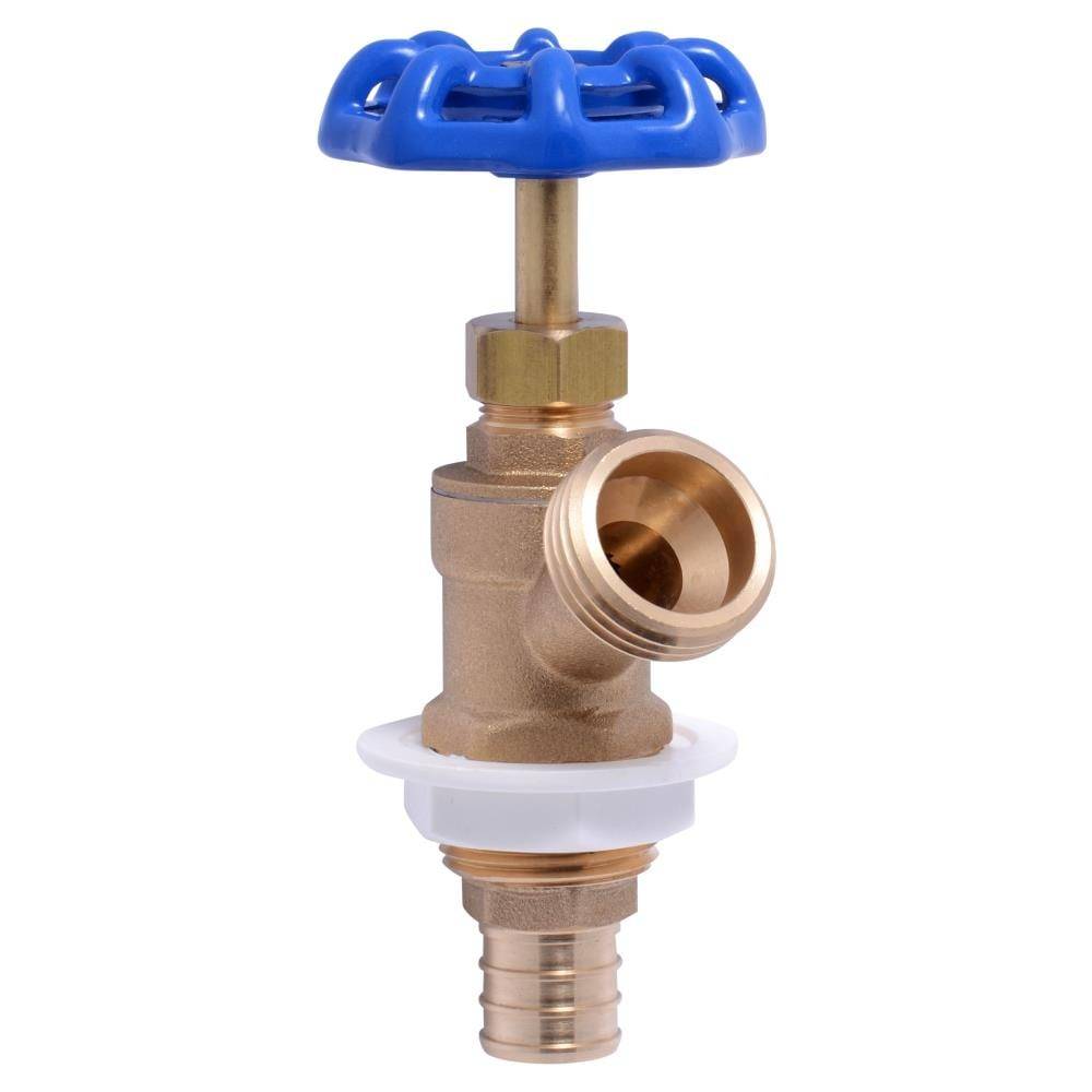 SharkBite 3/4-in Brass PEX Barb x Mht Boiler Drain Valve | 25494Z