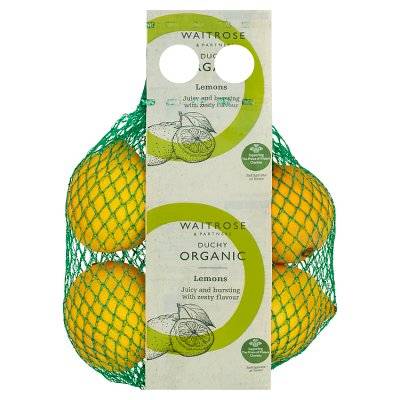 Waitrose & Partners Duchy Organic Lemons