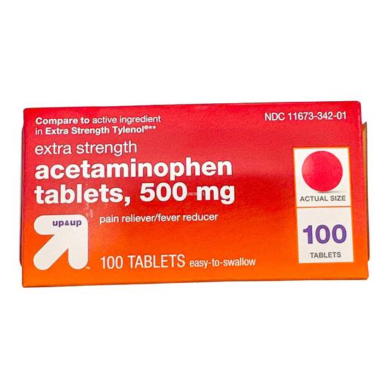 Up&Up Acetaminophen Pain Relief Coated Tablets