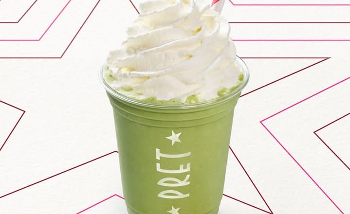 Vanilla Matcha Frappé