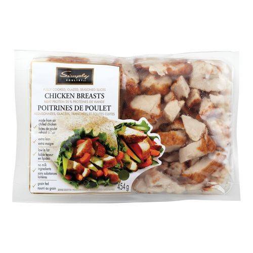 Simply Poultry Seasonned Breast Chicken (454 g)