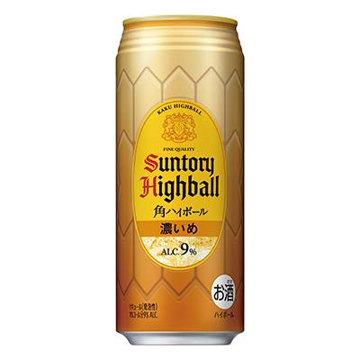 サントリー　角ハイボール濃いめ（ＡＬＣ．９％）　５００ｍｌ