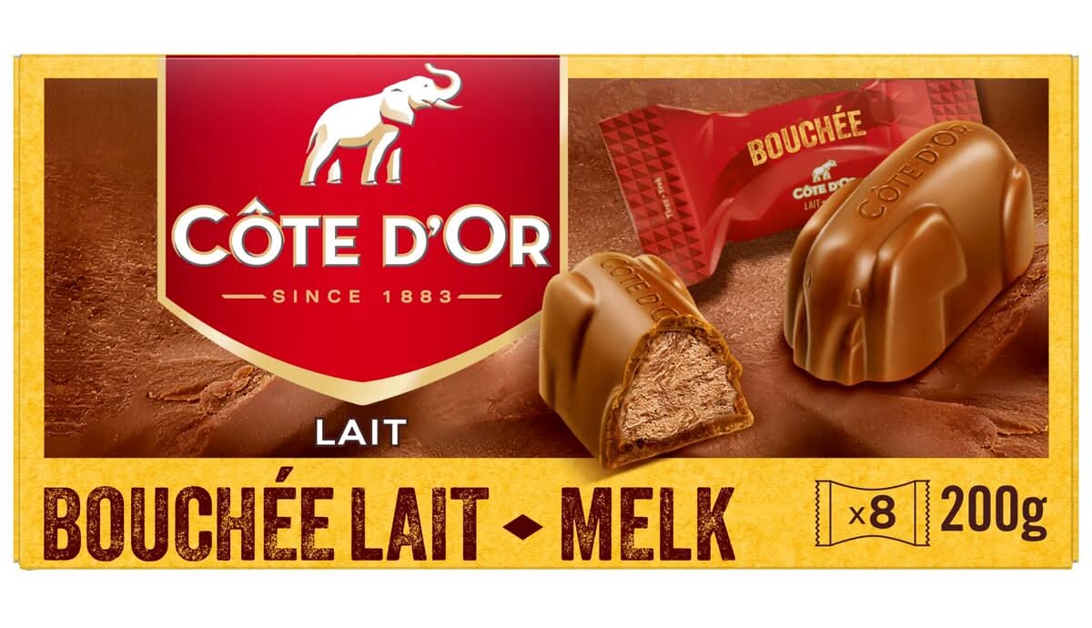 Côte d''Or Bouchée Pralines Chocolat Au Lait Praliné 200g