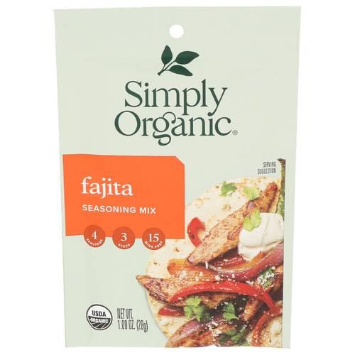 Simply Organic Fajita Season Mix