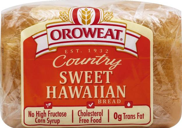Oroweat Country Sweet Hawaiian Bread (24 oz)