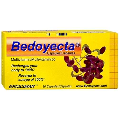 Bedoyecta Multivitamin Capsules - 30.0 Each