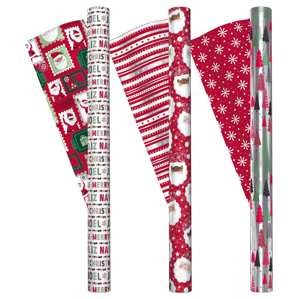 Ks 3Pk Double Sided Gift Wrap Fy23