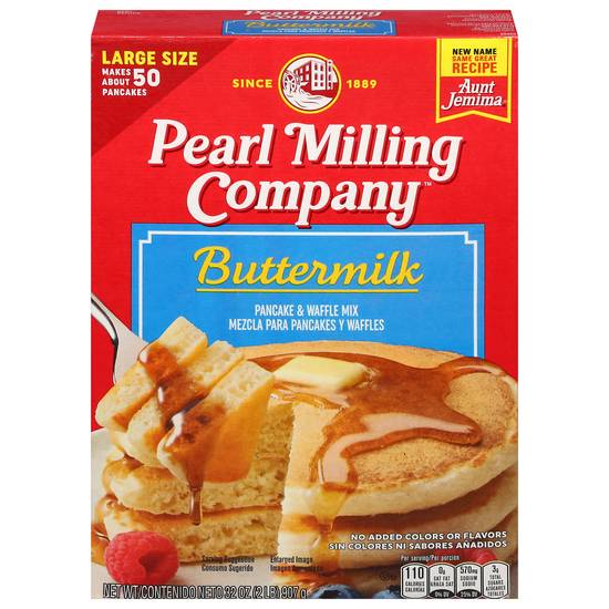 Pearl Milling Company Large Size Buttermilk Pancake & Waffle Mix