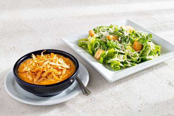 Soup & Caesar Salad