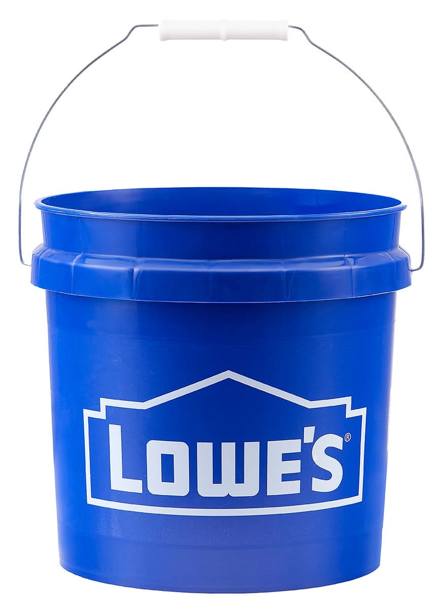 Lowe's 2-gallon Plastic General bucket