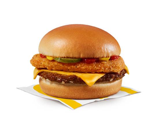 Chicken Cheeseburger [410.0 Cals]