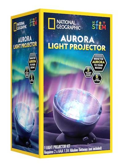 National Geographic Aurora Light Projector
