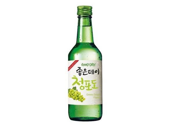 Good Day Green Grape Soju (375 ml)