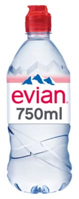 Evian Natural Mineral Water (750ml)