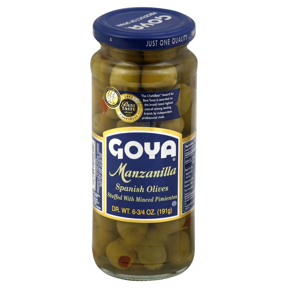 Goya Manzanilla Spanish Olives