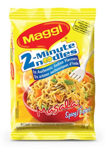 Maggi 2-Minute Spicy Masala Noodles (70 g)