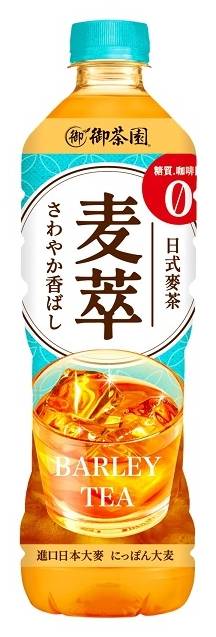 御茶園 麥萃無糖麥茶590ml*4(組)#874734