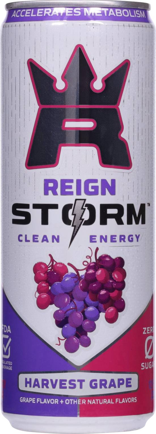 Reign Storm Harvest Energy Drink (12 fl oz) (grape)