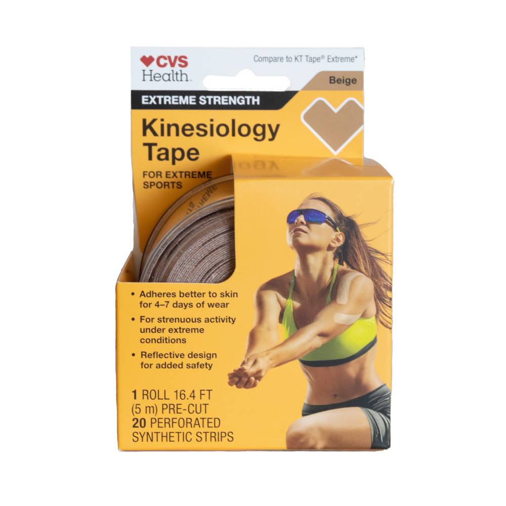 Cvs Health Extreme Strength Kinesiology Tape (beige)