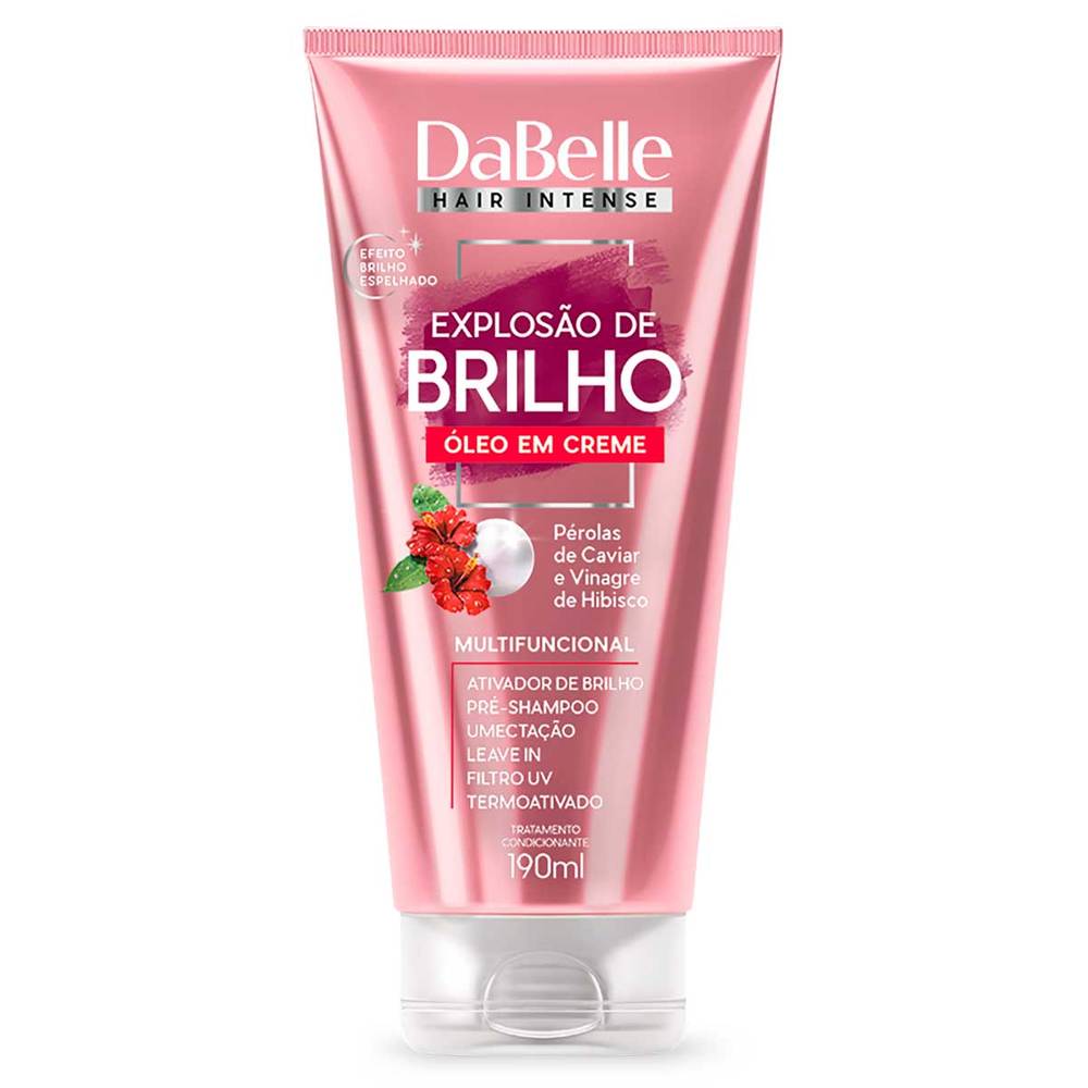 Dabelle hair óleo em creme dabelle 190 ml explosão de brilho (190ml)