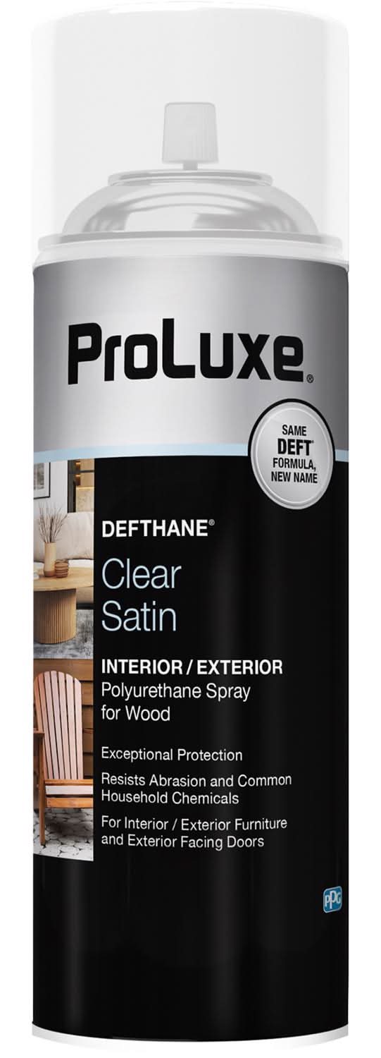 Deft Satin Clear Oil-Based Polyurethane Spray 11.5 Oz