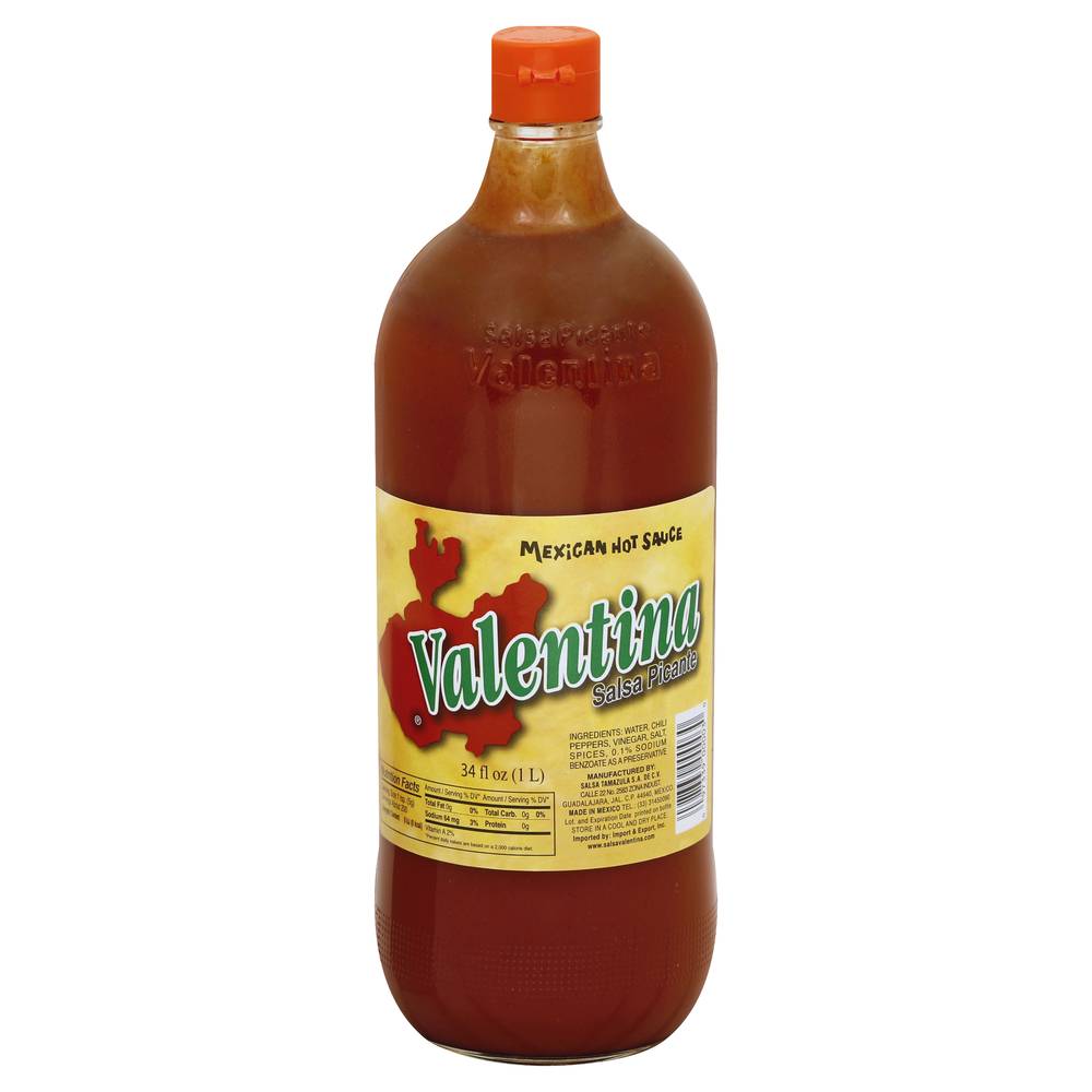 Valentina Mexican Salsa Picante Hot Sauce (34 fl oz)