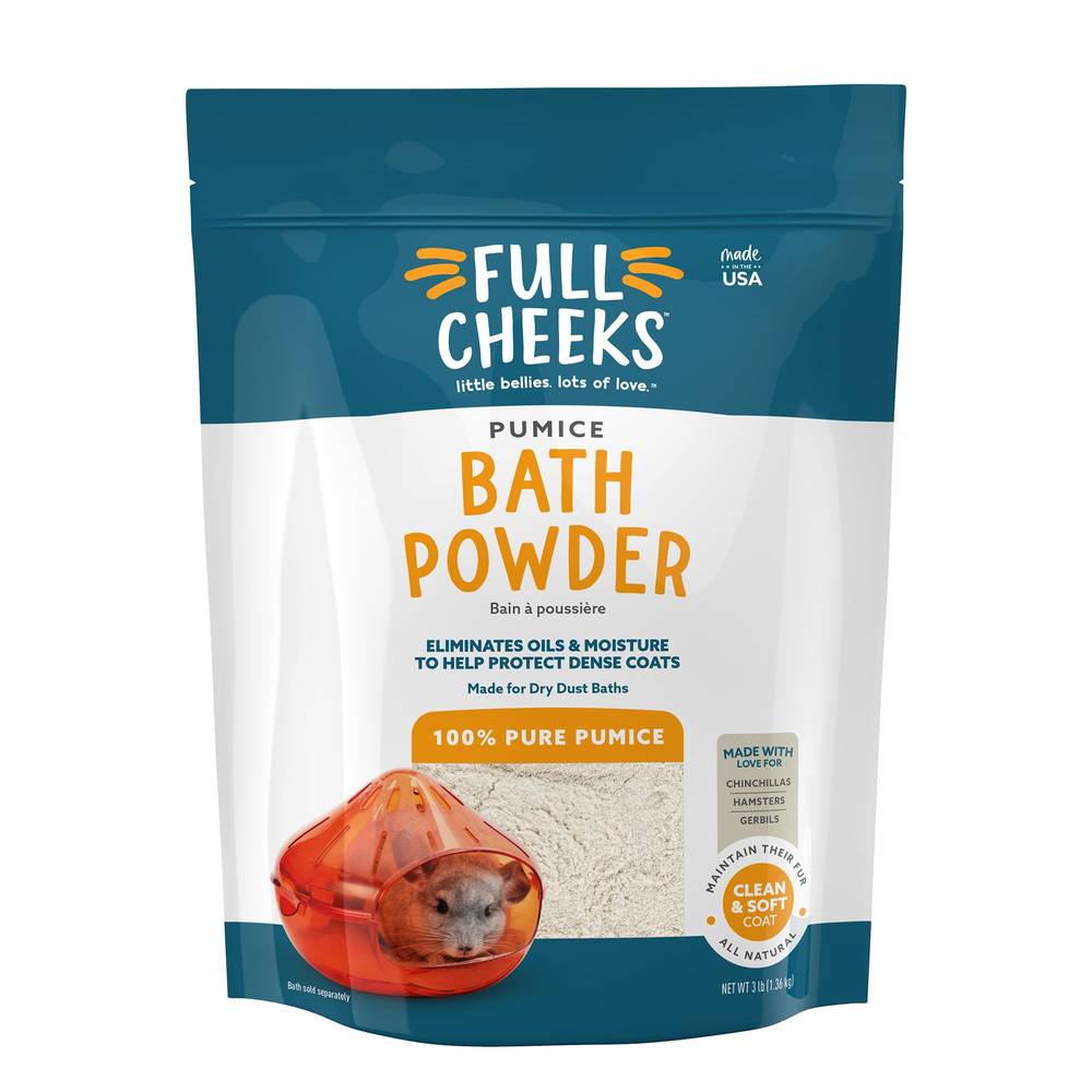 Full Cheeks Small Pet Pumice Bath Powder (3 lbs)