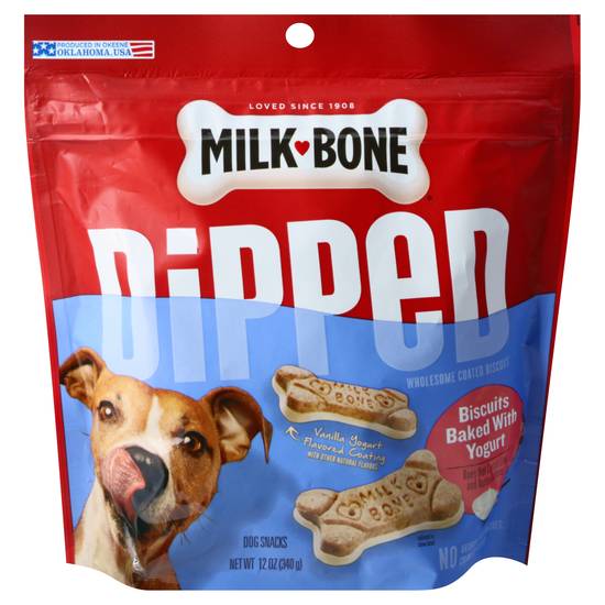 Milk-Bone Dipped Vanilla Yogurt Dog Snacks