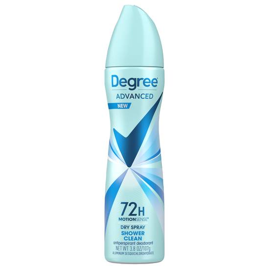 Degree Dry Spray Shower Clean Antiperspirant Deodorant